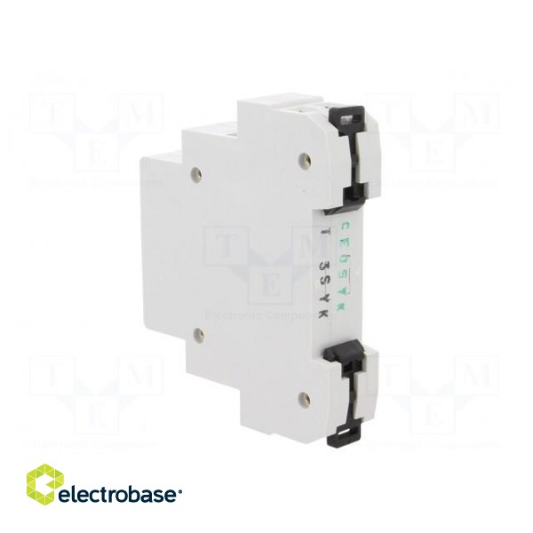 Module: pushbutton switch | 230VAC | 16A | IP40 | DIN | 17.5x80x60mm фото 4