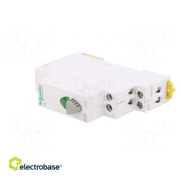 Module: pushbutton switch | 250VAC | 16A | for DIN rail mounting фото 2