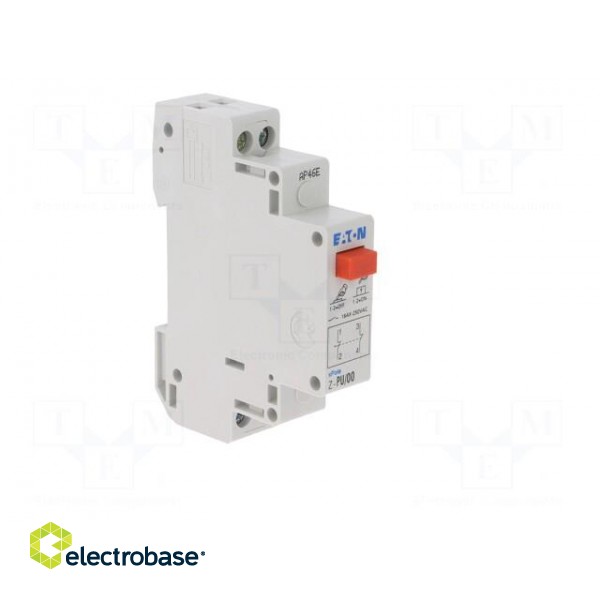 Module: pushbutton switch | 250VAC | 16A | IP40 | DIN | 17.5x90x60mm image 8