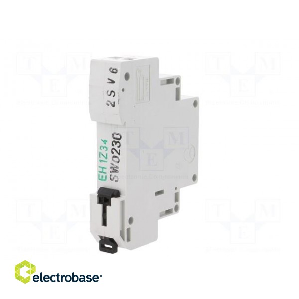 Module: pushbutton switch | 250VAC | 16A | IP40 | DIN | 17.5x90x60mm фото 6