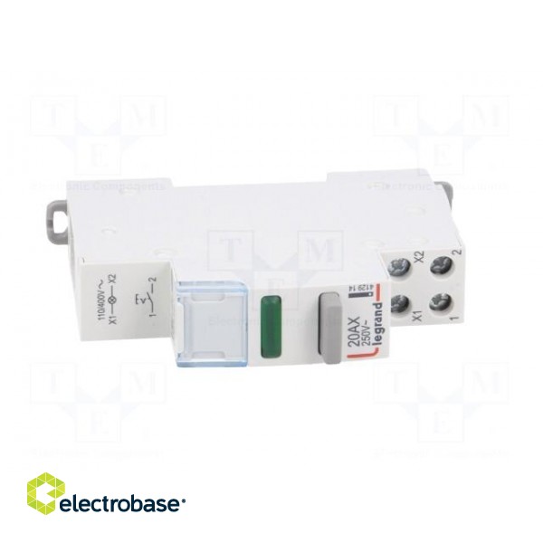Module: pushbutton switch | 250VAC | 20A | DIN | bistable image 9
