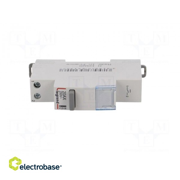 Module: pushbutton switch | 250VAC | 20A | DIN | monostable фото 9