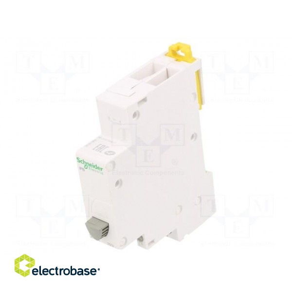 Module: pushbutton switch | 250VAC | 20A | for DIN rail mounting image 1