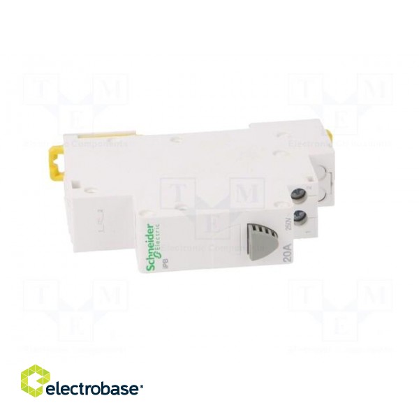 Module: pushbutton switch | 250VAC | 20A | for DIN rail mounting фото 5