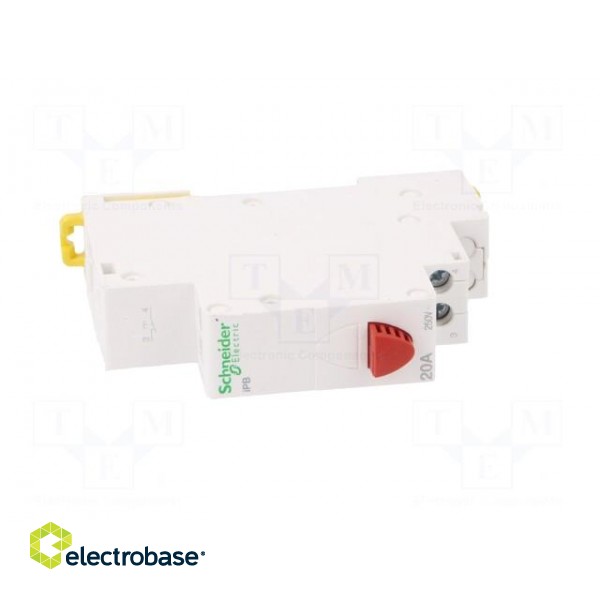 Module: pushbutton switch | 250VAC | 20A | for DIN rail mounting фото 9