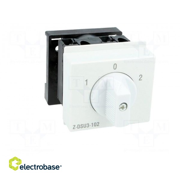 Module: rotary switch | 250VAC | 20A | IP20 | DIN | 52x65x60mm paveikslėlis 9