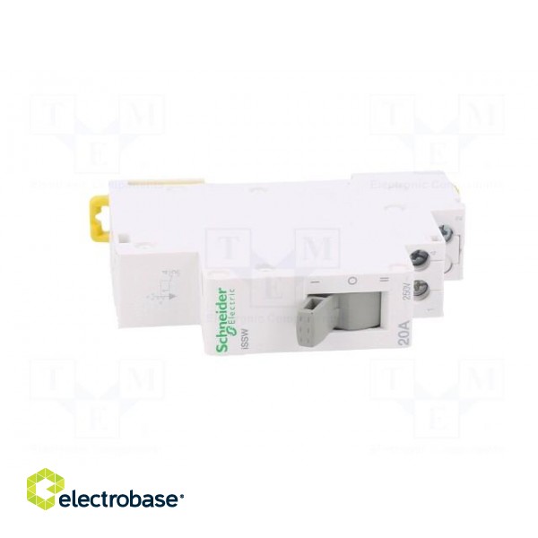 Module: pushbutton switch | 250VAC | 20A | IP20 | Contacts: SP3T | ACTI9 фото 9