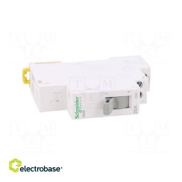 Module: pushbutton switch | 250VAC | 20A | IP20 | Contacts: SPDT | ACTI9 image 9