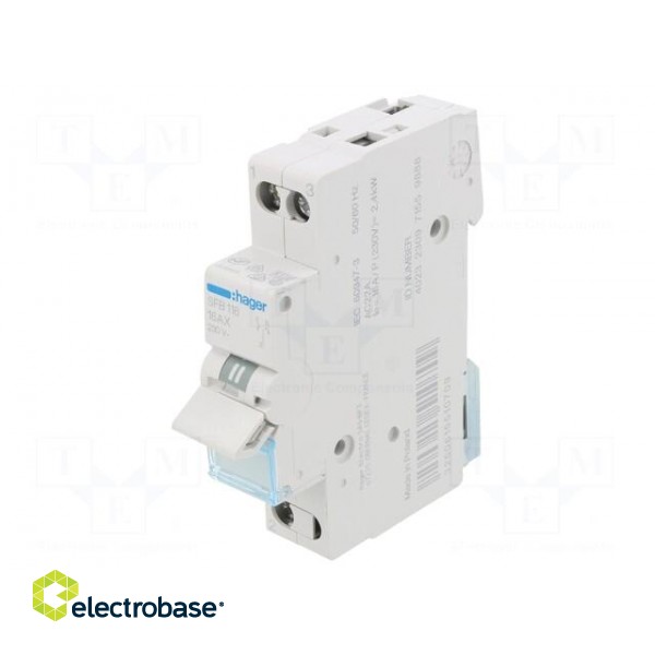 Module: toggle switch | Poles: 1 | 230VAC | 16A | IP20 | Stabl.pos: 3 image 1