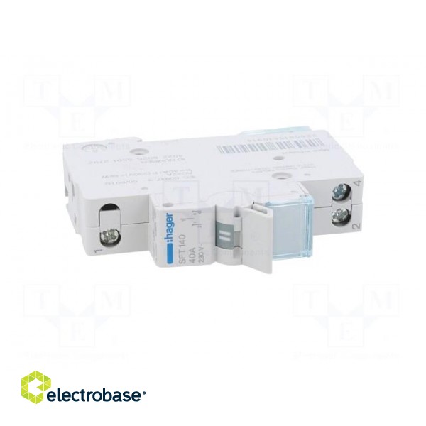 Module: toggle switch | Poles: 1 | 230VAC | 40A | IP20 | Stabl.pos: 3 image 9