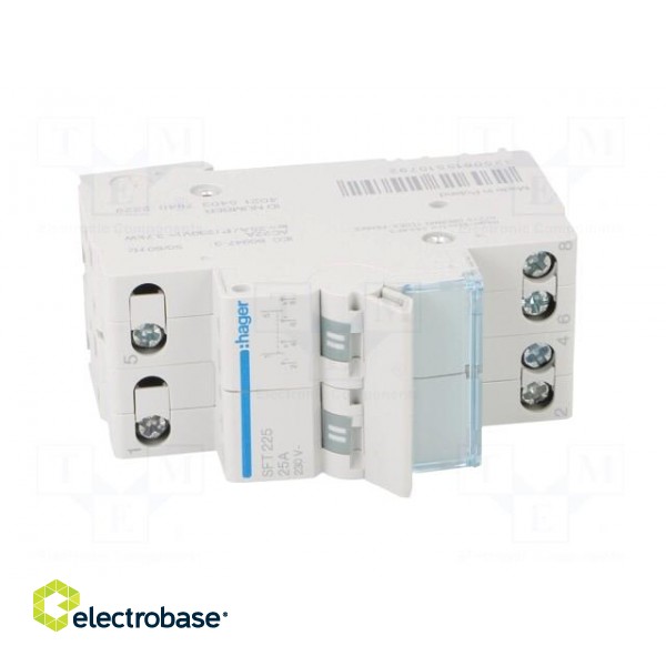 Module: toggle switch | Poles: 2 | 230VAC | 25A | IP20 | Stabl.pos: 3 image 9