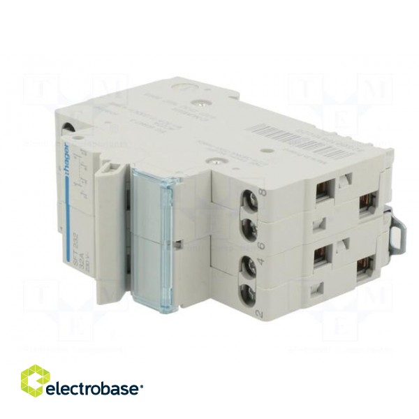 Module: toggle switch | Poles: 2 | 230VAC | 32A | IP20 | Stabl.pos: 3 image 2