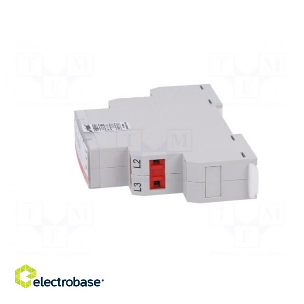 Module: voltage indicator | 230÷400VAC | IP20 | DIN | Colour: green image 3