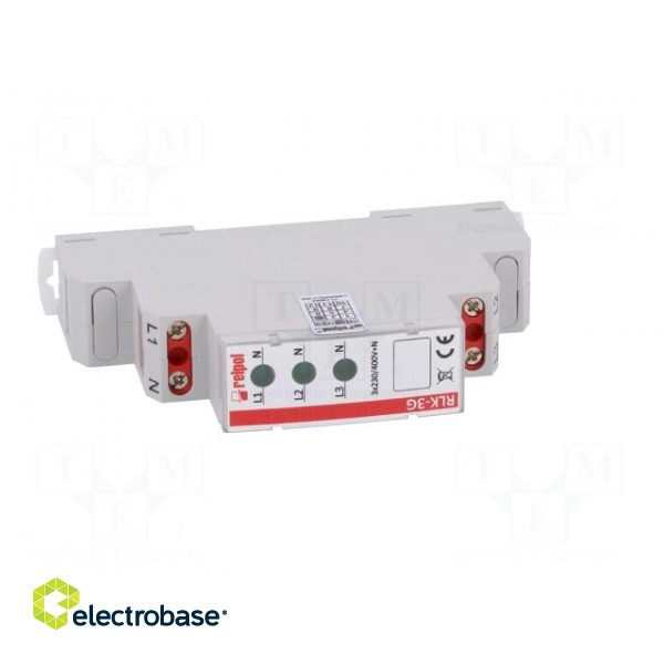 Module: voltage indicator | 230÷400VAC | IP20 | DIN | Colour: green image 9