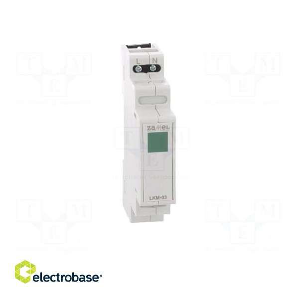 Module: voltage indicator | 230VAC | IP20 | DIN | 90x17.5x66mm image 9