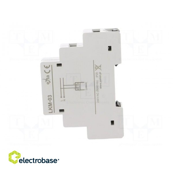 Module: voltage indicator | 230VAC | IP20 | for DIN rail mounting image 3