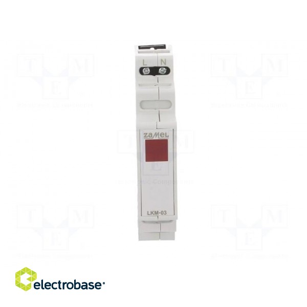 Module: voltage indicator | 230VAC | IP20 | for DIN rail mounting image 9