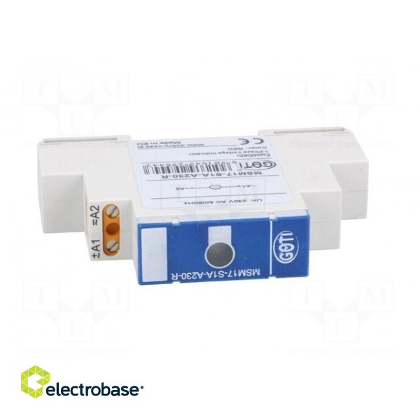 Module: voltage indicator | 230VAC | IP20 | DIN | 90x17.5x66mm paveikslėlis 9