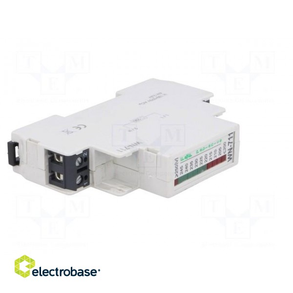 Module: voltage indicator | 230VAC | IP20 | DIN | Colour: red/green фото 8