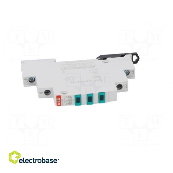 Module: voltage indicator | 3x230÷415VAC | DIN | 9mm | Colour: green фото 9