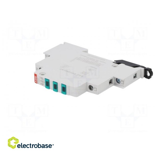 Module: voltage indicator | 3x230÷415VAC | DIN | 9mm | Colour: green фото 2