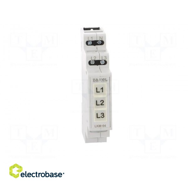 Module: voltage indicator | 3x230VAC | IP20 | DIN | 90x17.5x66mm image 9