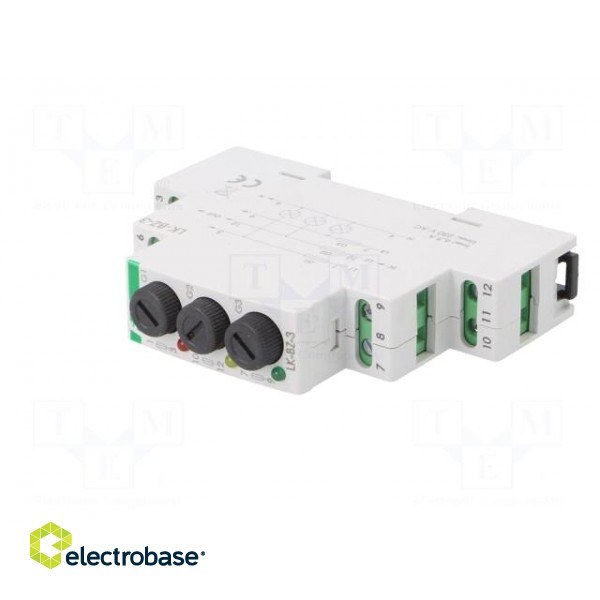 Module: voltage indicator | 3x230VAC | IP20 | for DIN rail mounting фото 2