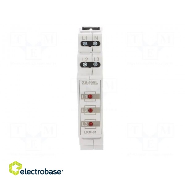 Module: voltage indicator | 3x400VAC | IP20 | for DIN rail mounting image 9