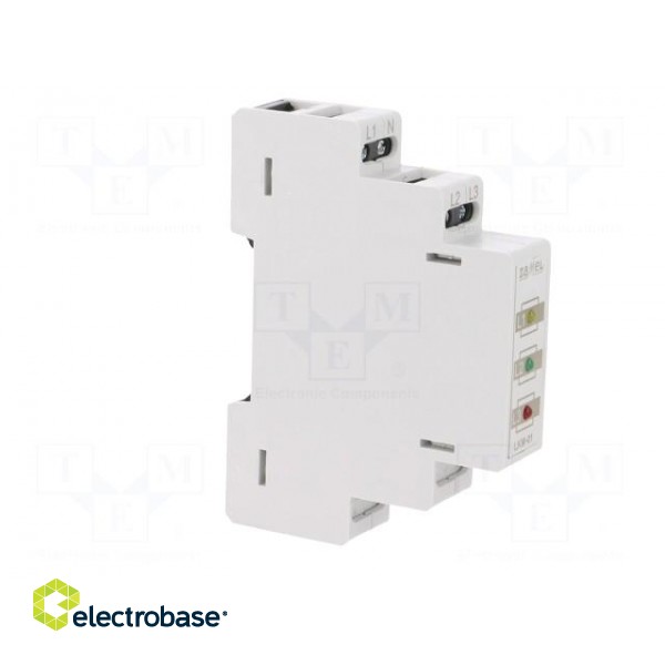 Module: voltage indicator | 3x400VAC | IP20 | DIN | 90x17.5x66mm image 8