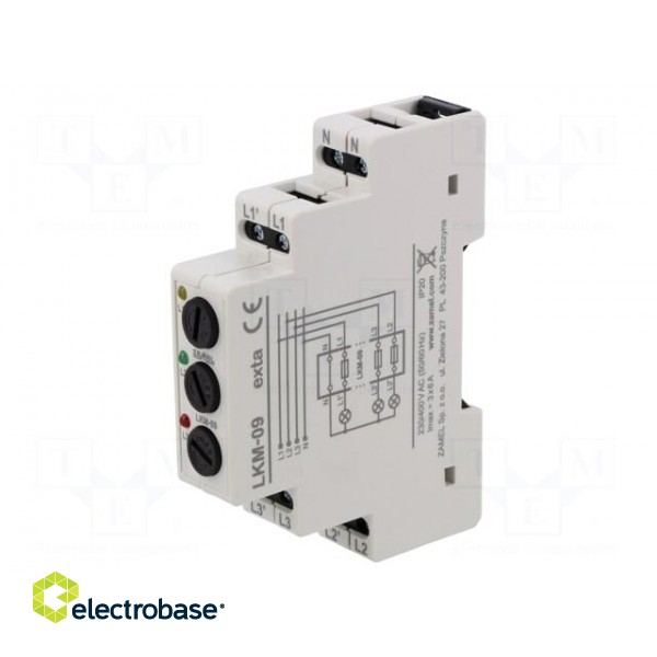 Module: voltage indicator | IP20 | for DIN rail mounting | LKM paveikslėlis 1