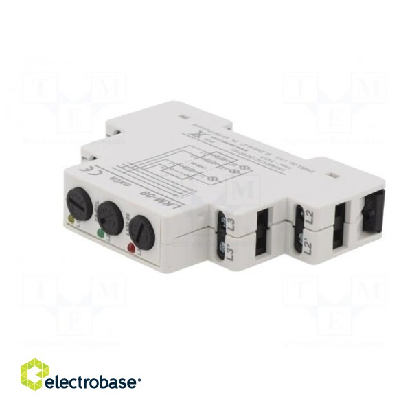 Module: voltage indicator | IP20 | for DIN rail mounting | LKM image 2