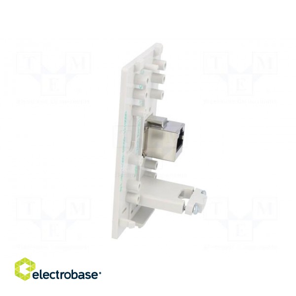 Panel interface | 48VAC | 48VDC | 1A | IP20 | on panel | Input: RJ45 | 32mm фото 4