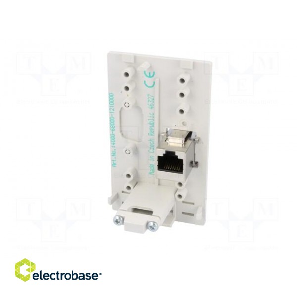 Panel interface | 48VAC | 48VDC | 1A | IP20 | on panel | Input: RJ45 | 32mm фото 6