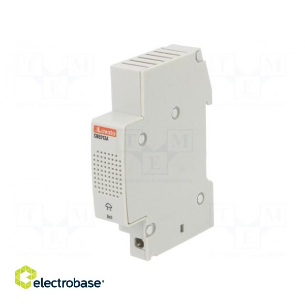 Signalling device | 12VAC | for DIN rail mounting | 17.5x85x63mm image 1