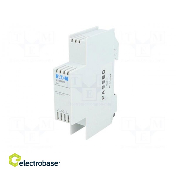 Signaller | 12VAC | IP20 | for DIN rail mounting | 17.5x85x60mm image 2