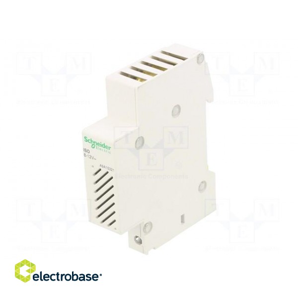 Signaller | 8÷12VAC | IP20 | for DIN rail mounting | 18x81x72mm image 1