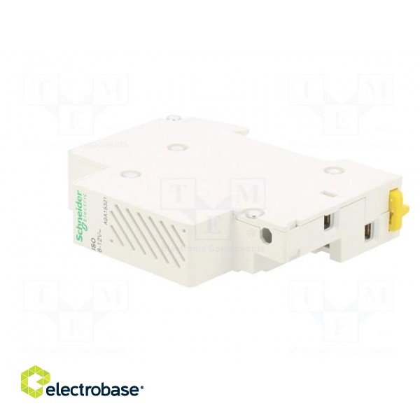 Signaller | 8÷12VAC | IP20 | for DIN rail mounting | 18x81x72mm фото 2