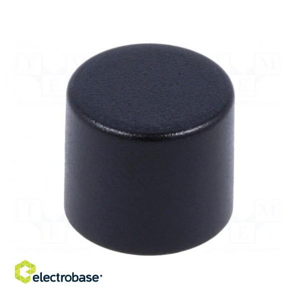 Button | 10mm | round | black | Application: 1241.16