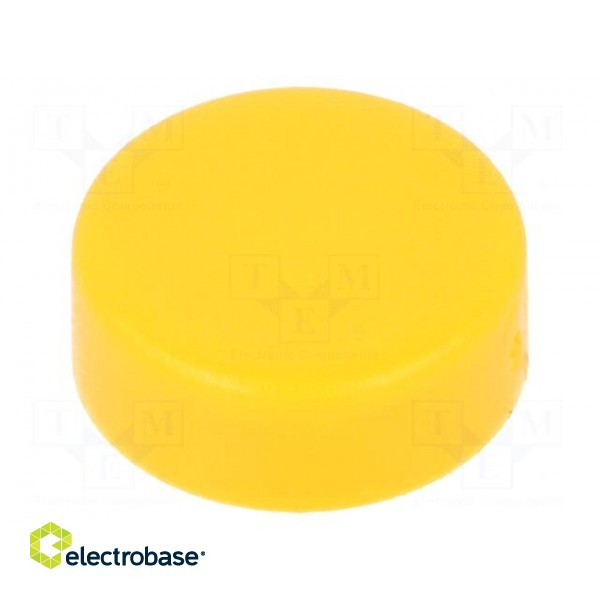 Button | 10mm | round | yellow | Application: 1241.16 фото 1