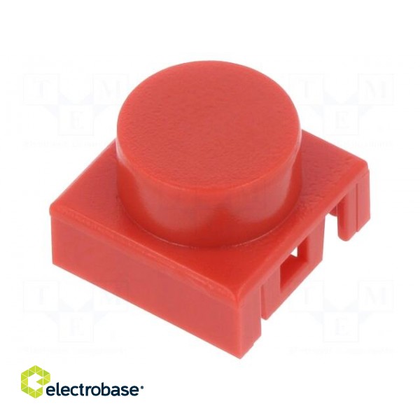 Button | red | Ø8mm | Application: KSA series,KSL series