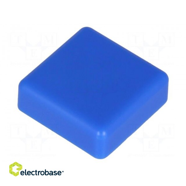 Button | square | blue | 12x12mm | Application: TACTS-24 image 1