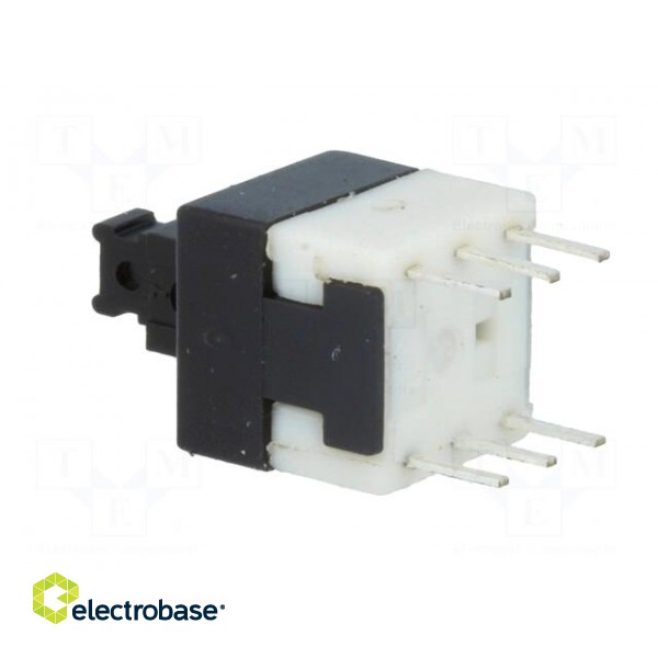 Microswitch TACT | DPDT | Pos: 2 | 0.1A/30VDC | THT | none | 1.6N | 8x8mm image 4