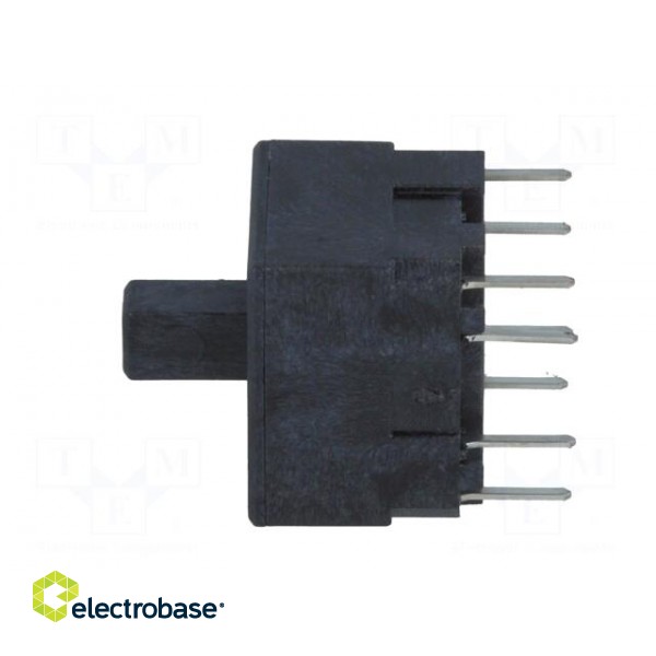 Microswitch TACT | DPST-NO + DPST-NC | Pos: 2 | 0.025A/120VDC | THT фото 3