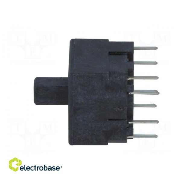 Microswitch TACT | DPST-NO + DPST-NC | Pos: 2 | 0.025A/120VDC | THT paveikslėlis 3