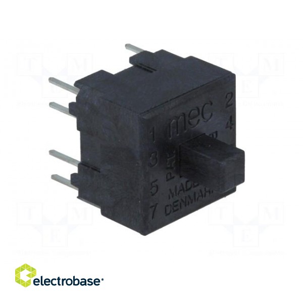 Microswitch TACT | DPST-NO + DPST-NC | Pos: 2 | 0.025A/120VDC | THT фото 8