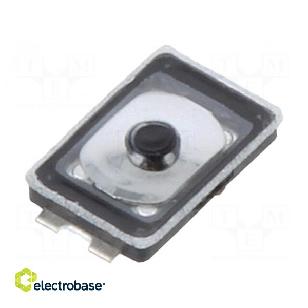 Microswitch TACT | Pos: 2 | 0.02A/12VDC | SMT | none | 3x2.75mm | 0.65mm