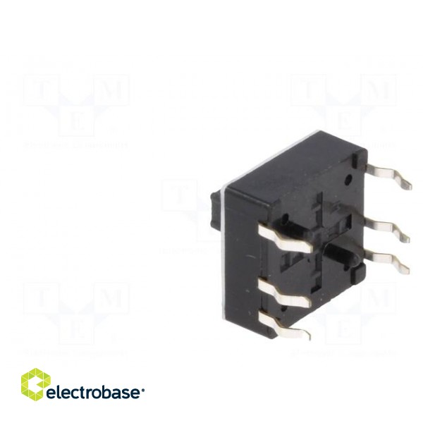 Microswitch TACT | Pos: 2 | 0.02A/15VDC | PCB,THT | none | 2.6N | 4.3mm image 4