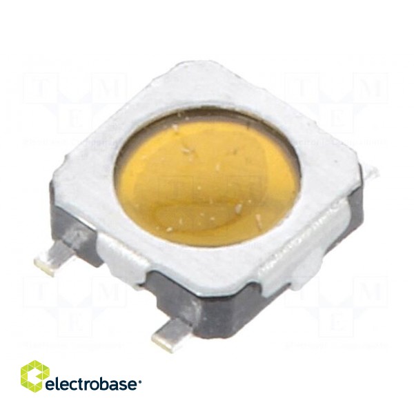 Microswitch TACT | Pos: 2 | 0.05A/12VDC | SMT | none | 3.35x3.35mm