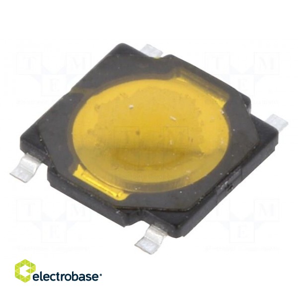Microswitch TACT | Pos: 2 | 0.05A/12VDC | SMT | none | 4.5x4.5mm | 0.55mm