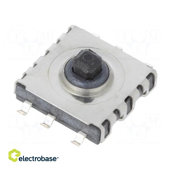 Microswitch TACT | Pos: 2 | 0.05A/12VDC | SMT | none | 4.5x4.5mm | 1.5mm
